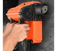 XLTEAM Electric Wall Scraper, 1680W Concrete Shovel Machine Wall Scraper Planning Machine, Adjustable Depth 0-4mm, 1000-4000r/min, for Wall Renovation,Paint Scraper Putty Cement Stripping Tools