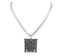 XLTEAM Necklace Pendant Witchcraft Divination Pendulum Magic Ouija Board Necklace Women Men Witch's Pendant Necklaces Jewelry Birthday Jewellery Gifts, size