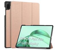 XLTTONG Case for Honor Pad X8a 11 Inch 2024, Slim Protective Case with Stand PU Leather for Honor Pad X8a 11 Inch Tablet (Rose Gold)