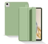 XLTTONG Case for Honor Pad X9a Case, Flexible TPU Back & Trifold Stand, Protective Cover Compatible with Honor Pad X9a 11.5" Tablet (Light Green)