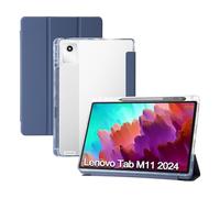 XLTTONG Case For Lenovo M11 11 Inch 2024 Release,Lightweight Smart Cover,with Pen Holder,Tri-fold Stand,Support Auto Wake/Sleep (Purple)