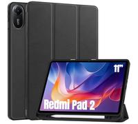 XLTTONG Case for Xiaomi Redmi Pad 2 11 Inch 2025, Ultra Thin Smart Protective Case for Redmi Pad 2 (Black)