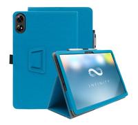 XLTTONG for Doogee Tab G6+ 11 inch Tablet Case Multi Angle Support with Hand Strap Cover 2025 (Peacock Blue)