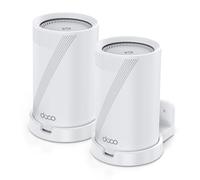 XLTTYWL® Wall Mount Holder for TP-Link Deco WiFi 7 & 6E Mesh Router(2 Pack) | Fits Deco BE63/BE65/BE67/BE68/BE10000/BE11000/BE9300/BE14000, Durable ABS+PC, Secure & Stylish Design for Home / Office