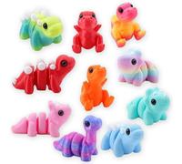 XLTXWD 15Pcs 3D Printed Animals, 3D Printed Toys, Cute Mini Animals Different Animal Shapes for Home and Office Decoration Photographic Prop (Random Style and Color) (10pcs)