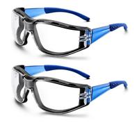 XLTXWD 2PCS Safety Goggles, Safety Goggles Adult,Protective Glasses for Work with Dust Protection, Safety Glasses for Industrial Workers, Suitable for Humid Environments and Dynamic Tasks