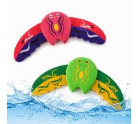 XLTXWD 2Pcs Sinkies Gliding Stingray Pool, Underwater Adventure Games, Interactive Water Play for Family Pool Racing Activities, Summer Beach Entertainment
