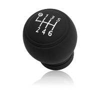 XLTXWD 3PCS 6 Speed Gear Knob Cover, Universal 6 Gear Shift Knob Cover, Elastic Silicone Gear Stick Cover, Car Gear Stick Knob Covers, Easy Installation