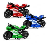 XLTXWD 3Pcs Mini Motorbike Set, Pull Back Motorcycle Models with Detailed Craftsmanship, Great for Collectors and Display, Durable Construction for Long-Lasting Enjoyment