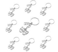XLTXWD 9Pcs Theatre Gifts, Musical Theatre Gifts, Theatre Keychain Set, Drama Mask Keyring Comedy and Tragedy Masks Keychain Drama for Actor Actress Musical Lovers Performer Art Graduate Gifts