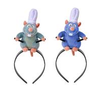 XLTXWD Ratatouille Headband, Cute Mouse Ears Hair Accessories for Girls And Women, Themed Parties, Cosplay Events, Photo Shoots, Gifting (2pcs)