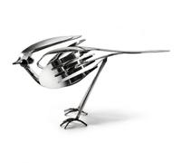 XLTXWD Robin Garden Ornament, Hope Wings Robin Sculpture for Outdoor and Indoor Spaces, Silverware Bird Art Piece with Rustic Charm, Unique Gift for Home and Office Decor