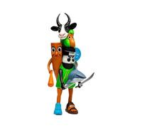 XLTXWD Unique Shan Hai Jing Fusion Collectible Figure Toys, Quirky Desk Decor for Office and Home, Surrealist Art Gift for Collectors