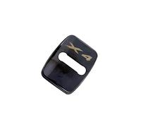 XLUCBS 4 pcs Car Door Lock Cover, for BMW X4 F25 F26 E84 E83 E71 E70 E72 Stainless Steel Protective Covers Decoration Accessories