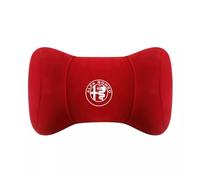 XLUMIO Car Seat Headrest Pillow, for Alfa Romeo 155 156 159 Mito Giulia, Head Neck Rest Cushion Comfortable Soft Car Seat Back Pillows,red