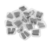 XLWLLNJ 20 Pairs Sponge Ear Plugs Noise Blocking Hearing Protection Soft Material Comfortable Wear Suitable for Sleeping Work Study Tr, Black