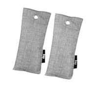 XLWLLNJ 2x Fridge Deodoriser Kit Purifier Bags Odor Eliminator Smell Remover for Car Kitchen Closet, 2 Bags 50g