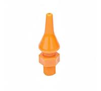 XLWLLNJ Adjustable Nozzle Flat Head Water Jet Nozzle Multi-Directional Air Blow Joint Design Built-In Switch PP POM For Cleaning Machine Tools Industrial Application, 1/8 1.6MM, Round