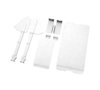 XLWLLNJ Air Conditioner Deflector Clip on Wind Direction Guide Panel Universal Fit Waterproof Film No Drips Flexible Rotation Suitable, Length 130cm