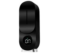 XLWLLNJ Automatic with Digital Display, Practical for The Desk, Wall Mountable, Ideal for The Bedroom, Black