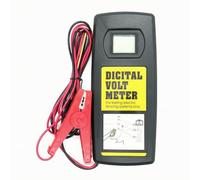 XLWLLNJ Bright Digital Electric Meter | Red jaw Clip, Fence Tester, Accurate, Voltmeter, for Farm Maintenance, Farmers, Farmers