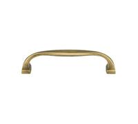XLWLLNJ Cabinet Drawer Handle Pull Knob Bar Grip Featuring Sl urved Profile and Comfortable Rounded Underside in Brass Suitable for Home Renovation, Bronze, Antique Bronze, 128mm