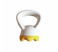 XLWLLNJ Ceramic Facial Face Massager Gua Sha Tool Beauty Massage Tool with Glossy Ceramic Finish and Handheld Loop Suitable for Skincare self Routine Travel use, Yellow