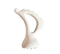 XLWLLNJ Ceramic Facial Massager Face Roller Gua Sha Tool Body Massager Manual Massage Stone with Ergonomic Curve and Body Contours Hand Comfort Self Care Suitable for Home Use Travel