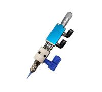 XLWLLNJ Dispensing Valve Pneumatic Micro Adjustment Glue Valve Precision Metering Nozzle Industrial Equipment Stainless Steel Build Suitable for Small Bead, Blue, YS-21B Screw Cap Interface