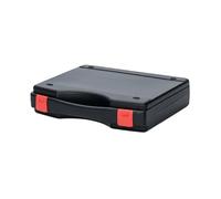 XLWLLNJ Equipment Case Storage Container Hard Carrying Case Tool Box Instrument Box Reinforced Latch Sturdy PP Suitable for Travel Workshop Office, PP-011 Outer 360x310x90mm, Inner 355x280x85mm