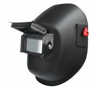 XLWLLNJ Face Helmet with Impact Resistant PP Material Flip-Up Viewing Window Adjustable Headband Double Layer Lens Suitable for Workshop Garage Joining Tasks, Head-mounted