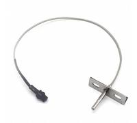 XLWLLNJ Grill Temperature Replacement RTD Thermistor Assembly With Heat Sensing And Braided Suitable for vertical outdoor parties slow roasting appliance repair