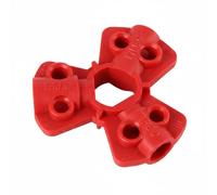 XLWLLNJ Industrial Lock Gas Lockout Device Fitting Lock Padlock Lockout Block Separation Tool with Molded Three Arm Design and Central Opening for Industrial