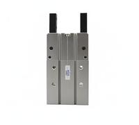 XLWLLNJ Pneumatic Gripper Air Finger Cylinder Clamping Tool Picker Actuator with Wide Opening Stroke for Versatile Parts Made of Aluminum Alloy Suitable for, HFR32
