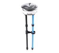 XLWLLNJ Round Toilet Flush Button Pressure Accessory for Toilet Tank Adjustable PP Part Smooth Easy Manual Mounting Suitable, M