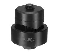 XLWLLNJ Sheet Metal Hole Punch Manual Hand Tool Hole Opener Cutter Knockout Punch Precision Punching in Tight for Stainless Steel Sink Cutting Sheet FA, 40mm