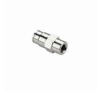 XLWLLNJ Spray Nozzle High Pressure Misting Nozzle Sprayer Head Tip Atomizer with Brass Housing and Stainless Pin for Patio Cooling Greenhouse Climate Control, 1/8 Quick Plug Direct