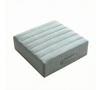 XLWLLNJ Thick Meditation Cushion Floor Cushion Seat Pad Mat With Portable Handle And Quilted Surface Look Suitable for Meditation Stretching Office Chair Tatami Sitting 55x55x12cm