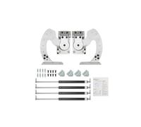 XLWLLNJ Vehicle Door Modification Universal Scissor Door Kit Vertical Opening Conversion Set Hinge Assemblies Gas Struts Stainless Steel Bolt On Suitable for