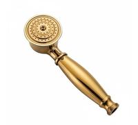 XLWLLNJ Vintage Telephone Handheld Sprayer Bath Nozzle Rainfall Coverage Copper Build with Comfortable Grip Suitable for Showers Classic bathrooms Rental Properties, Gold