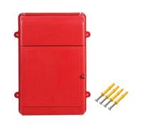 XLWLLNJ Wall Mounted Mailbox, Mail Box, Box, Mail Box, 13.5 X 10 X 2.7 Inches for Holding Envelopes, Documents, Posts, Red