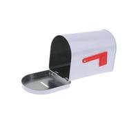 XLWLLNJ Waterproof Christmas Mailbox, Ideal for Mail. Metal Mailbox for The Front Door Or Office, White