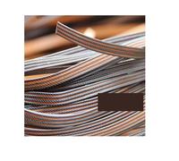 XLyrriun Synthetic Rattan PE Rattan Coffee Gradient Weaving Material Plastic Knit Repair Chair Table 60m (500g) Width:8mm for Courtyard, Furniture