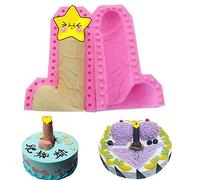 XLZSP Funny Shaped Chocolate Mould DIY Mousse Cake Candy Fondant Mold Creative Cake Making Moulds DIY Candle Soap Making (L)
