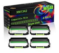 XM1342 Compatible for Lexmark Drum Unit with Chip B3340 dw B3442dw M1342 MB3400Series MB3442adw Printers (4 Pack Black)