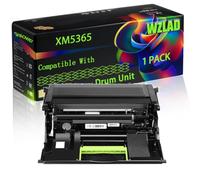 XM5365 Compatible for Lexmark Drum Unit with Chip M 5200 Series M 5255 M 5260 M 5265 M 5270 MB 2770 Printers (1 Pack Black)