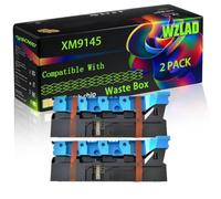XM9145 Compatible for Lexmark Waste Box with Chip C 9235 CS 921 de 921 dh 923 de CX 920 de 921 Printers (2-Pack Black)