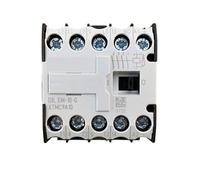 XMAFRJIO Small DC contactor DILEM-10-G DC 24V/110V AC 24V/110V/380V/440V XTMC9A10(DILEM 10 24VAC 9A Auxiliary 1 normally open)