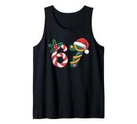 Xmas 67 Candy Canes Santa Christmas 67 Humor Tank Top