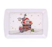 Xmas Bug Art Santa Small Tray